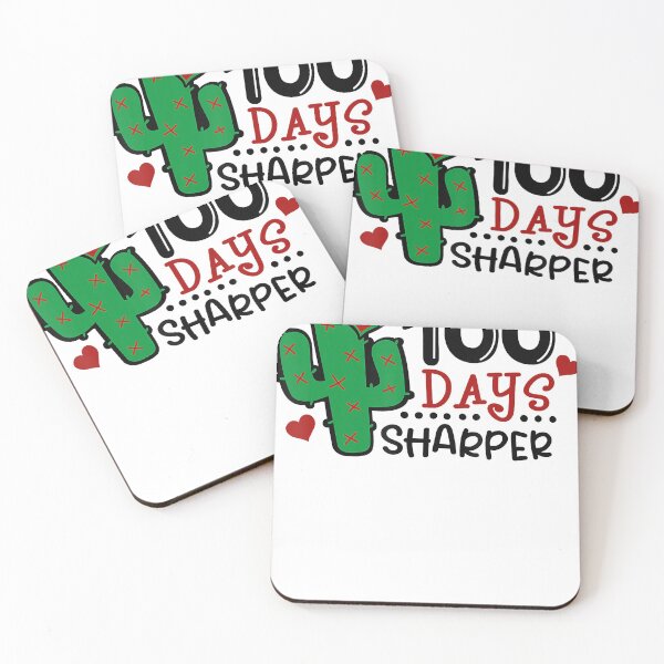 Item preview, 100 Days Sharper Cactus School for Kids and Teachers designed and sold by JodyBoling.