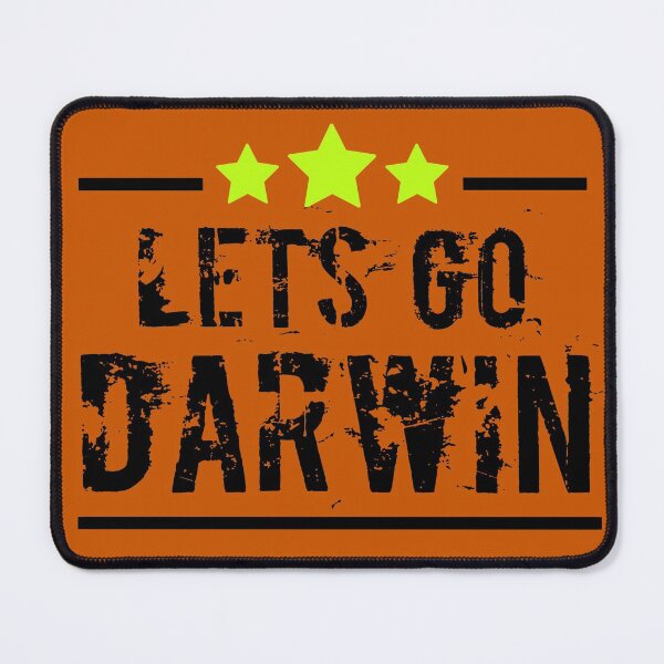 Item preview, Lets Go Darwin designed and sold by Design-Maniya.