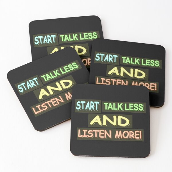 Item preview, Cute Expression Design "Talk Less". Buy Now designed and sold by Health And Fitness Posts e-Store.