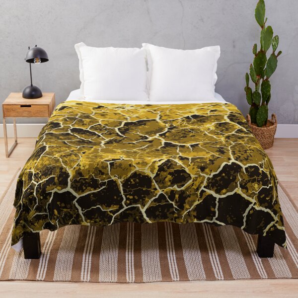 Item preview, Golden Cracked Surface abstract designed and sold by UntrueHunter.
