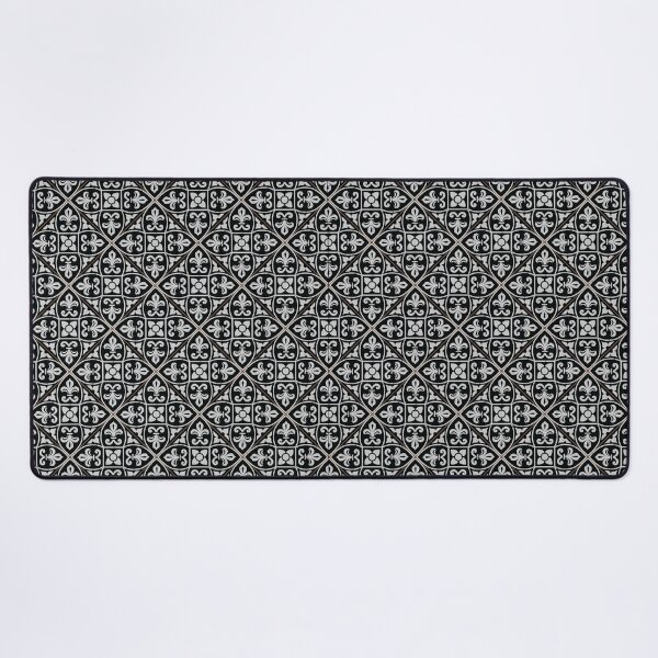 Item preview, Vintage black and white tiles diagonal 4 designed and sold by arkantus.