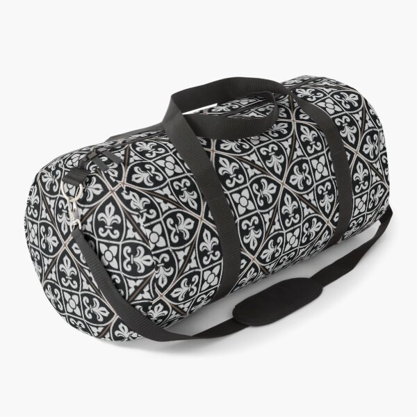 Item preview, Vintage black and white tiles diagonal 4 designed and sold by arkantus.