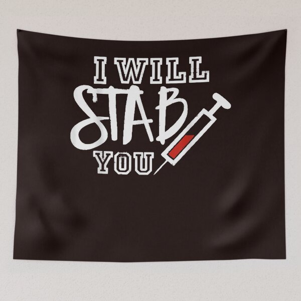 Item preview, Doctor Coffee I Will Stab You Nursing Student T-Shirt designed and sold by sashanford.