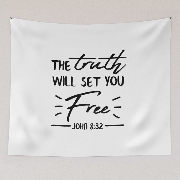 Item preview, The truth will set you free -John 8:32 designed and sold by julexy.