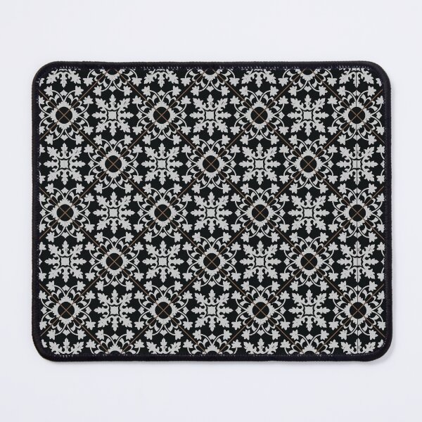 Item preview, Vintage black and white tiles diagonal 5 designed and sold by arkantus.