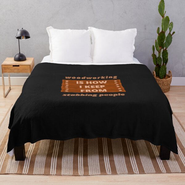 Item preview, Woodworking Is How I Keep From Stabbing People Woodworking Carpenter Dad Daddy Woodworking Tools T-S designed and sold by ebonykacyji.