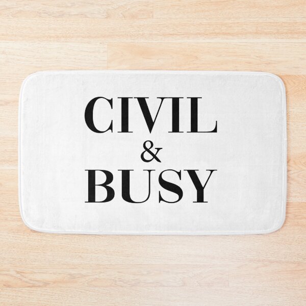 Item preview, Civil and Busy designed and sold by julexy.