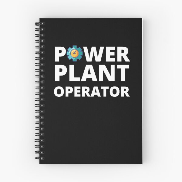 Item preview, Power Plant Operator With Electric Gear designed and sold by Cardinal Designs.