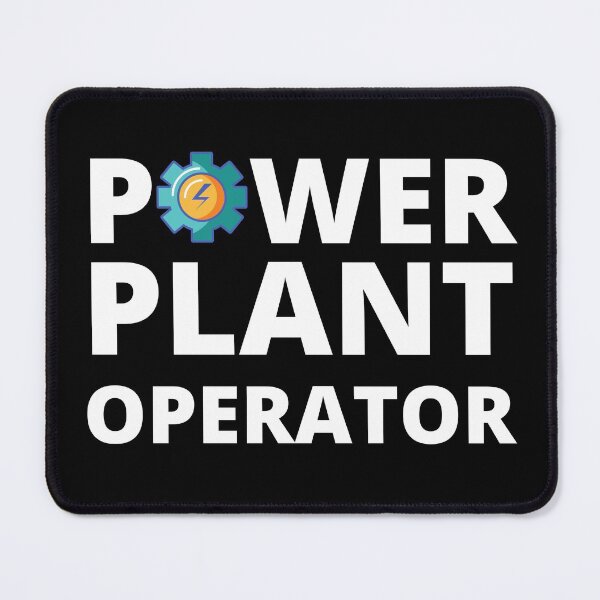 Item preview, Power Plant Operator With Electric Gear designed and sold by Cardinal Designs.