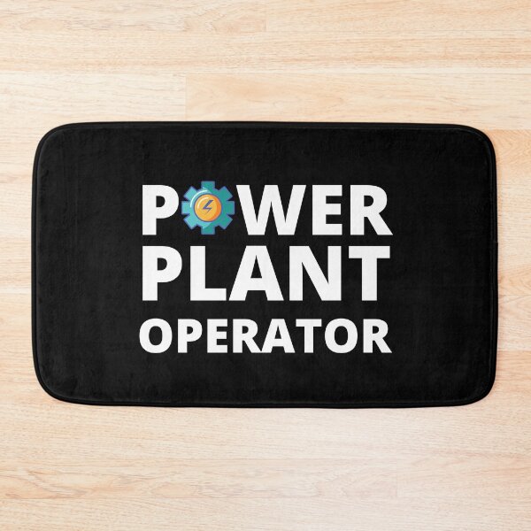 Item preview, Power Plant Operator With Electric Gear designed and sold by Cardinal Designs.