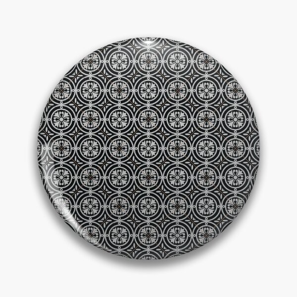 Item preview, Vintage black and white tiles diagonal 6 designed and sold by arkantus.