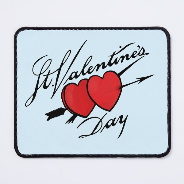 Item preview, Blue St. Valentines Day designed and sold by PrintedVintage.
