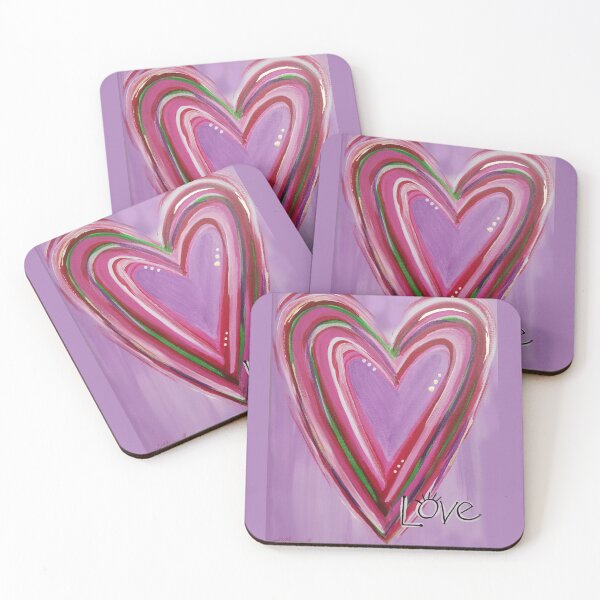 Item preview, Purple Love Heart designed and sold by ruthinman.