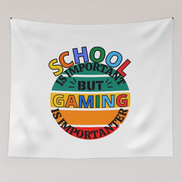 Item preview,   School IS IMPORTANT BUT gaming is importanter designed and sold by Innovational.