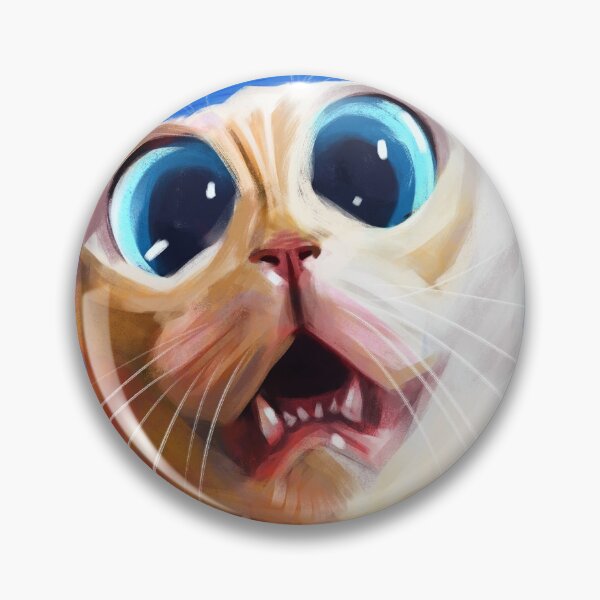 Item preview, Shocked Cat designed and sold by Art by Jeeb.