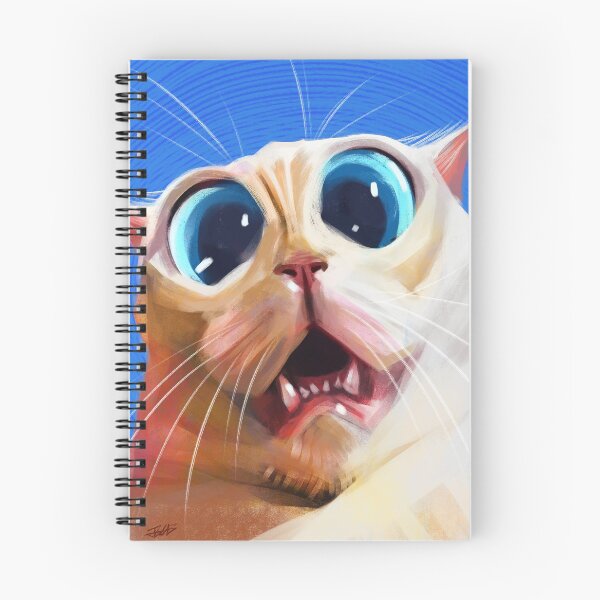 Item preview, Shocked Cat designed and sold by Art by Jeeb.