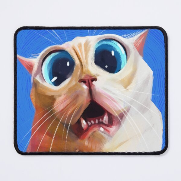 Item preview, Shocked Cat designed and sold by Art by Jeeb.