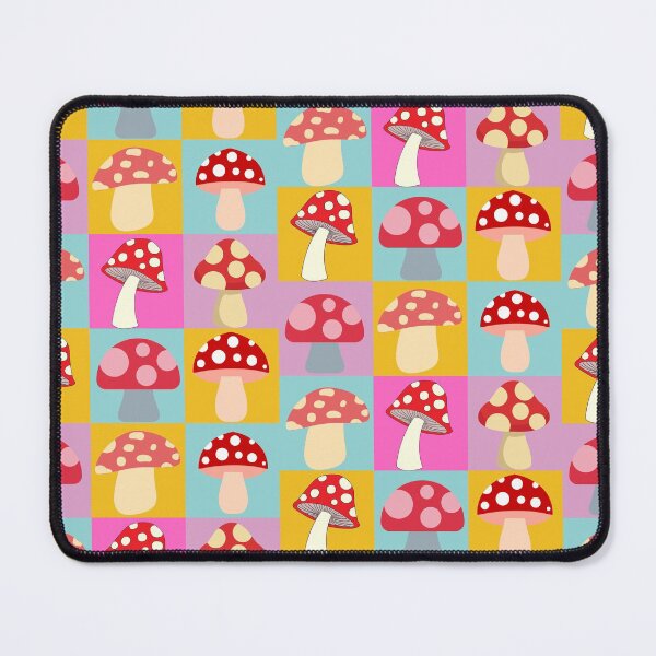 Item preview, Summer forest mushrooms- seamless mushroom pattern designed and sold by BronikowskiART.