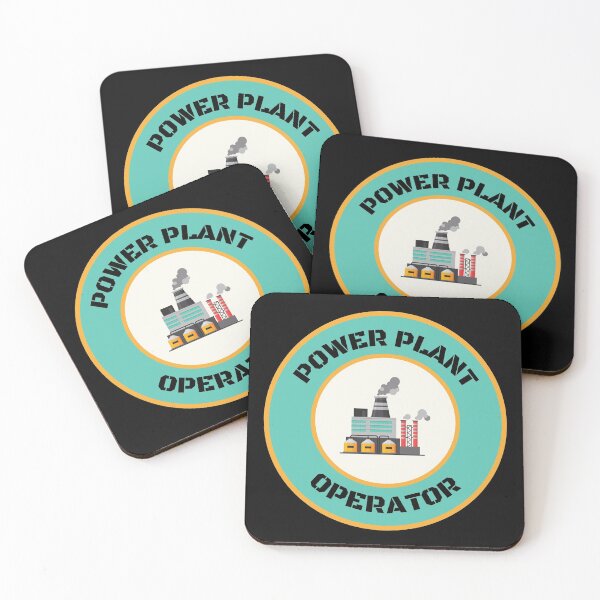Item preview, Power Plant Operator logo style designed and sold by Cardinal Designs.