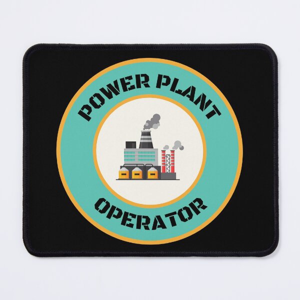 Item preview, Power Plant Operator logo style designed and sold by Cardinal Designs.