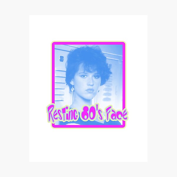 Item preview, Resting 80s Face designed and sold by princeeric89.