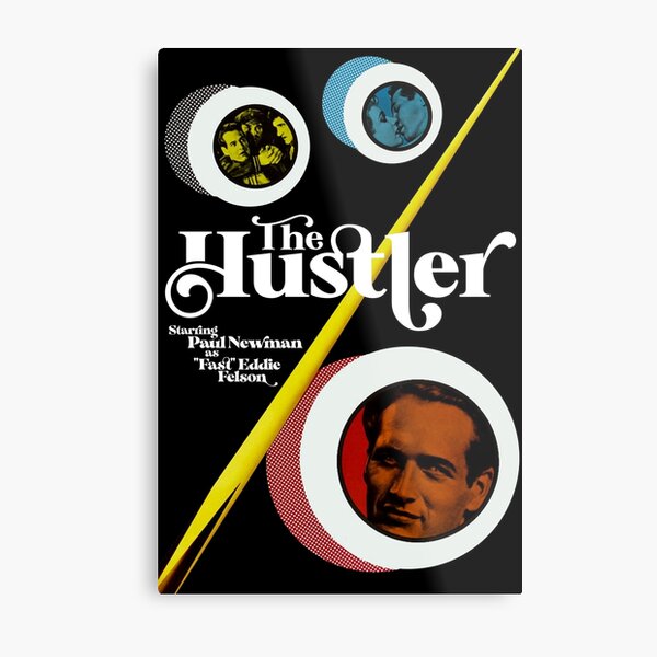 Item preview, The Hustler Retro Movie Poster designed and sold by ourkid.