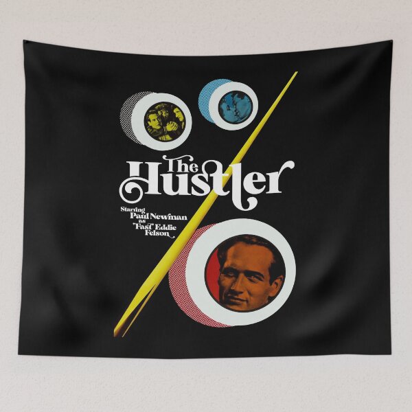 Item preview, The Hustler Retro Movie Poster designed and sold by ourkid.