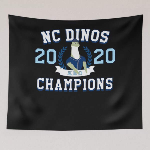 Item preview, NC Dinos 2020 KBO Champions Classic T-Shirt.png designed and sold by Danietamper.