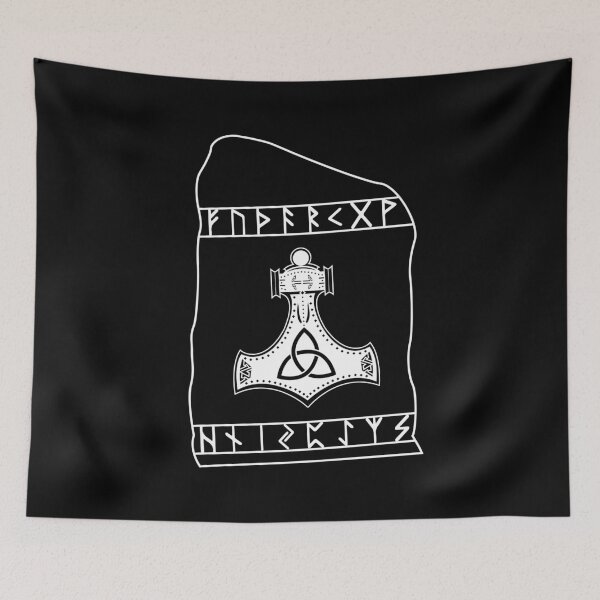 Item preview, Mjolnir /// Norse Stone (Variant II) designed and sold by Gumless.