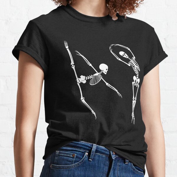 Item preview, Skeletons Doing Ballet-The Bone Ballet-Skeleton-Ballet-Funny Ballet-Ballet Girl designed and sold by SighFly52.