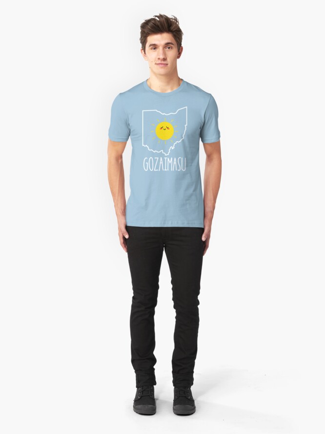 Alternate view of Ohio Gozaimasu 2.0 Slim Fit T-Shirt
