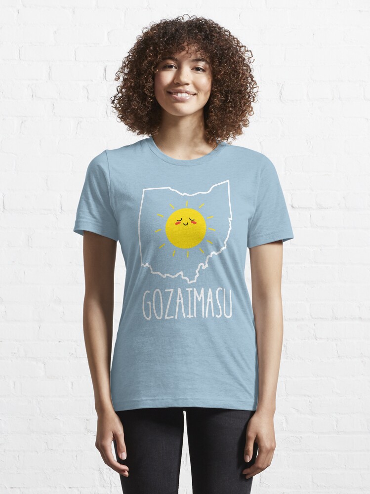 Thumbnail 6 of 7, Essential T-Shirt, Ohio Gozaimasu 2.0 designed and sold by merimeaux.
