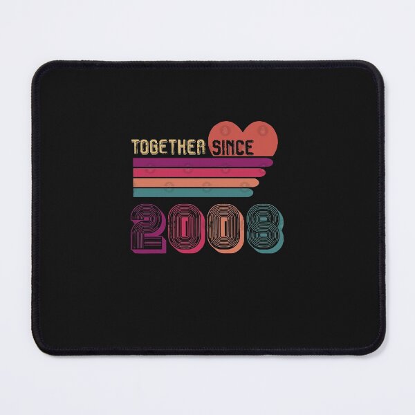 Item preview, Retro Together Since 2008 T-Shirt designed and sold by CathyBabson.