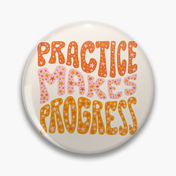 Item preview, Practice Makes Progress designed and sold by doodlebymeg.