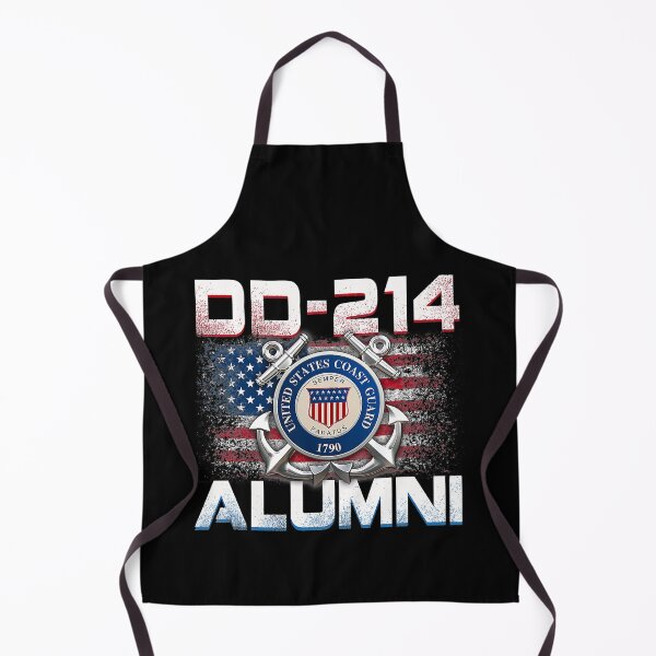 Item preview, DD-214 US Coast Guard USCG Alumni Veteran Retirement designed and sold by MindiLevijoki.