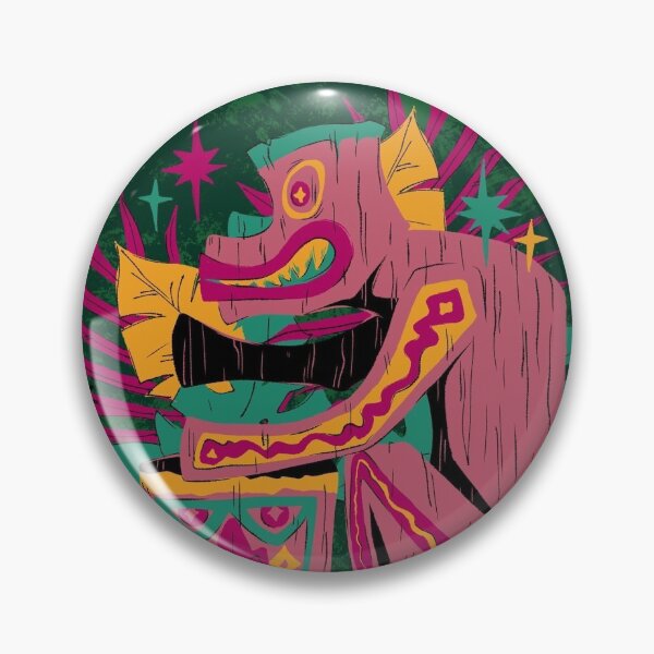 Item preview, Tiki Room Rain God (2022) designed and sold by Cammi Friederichs.