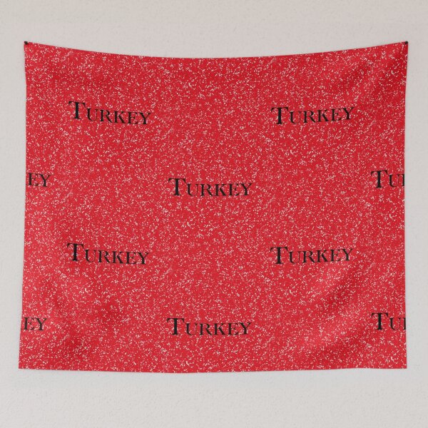 Item preview, Turkey Abstract Flag with Text designed and sold by SilverFantasy.