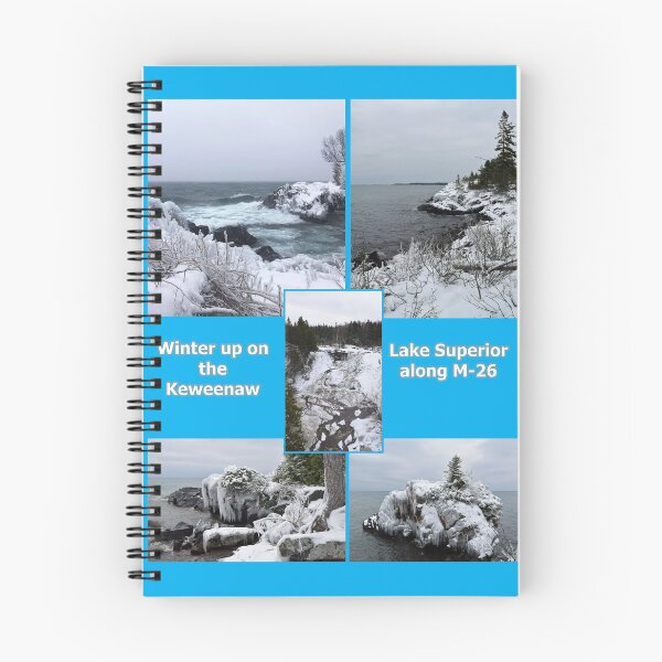 Item preview, Winter on the Keweenaw, Lake Superior M-26 designed and sold by EzrasTrinkets.