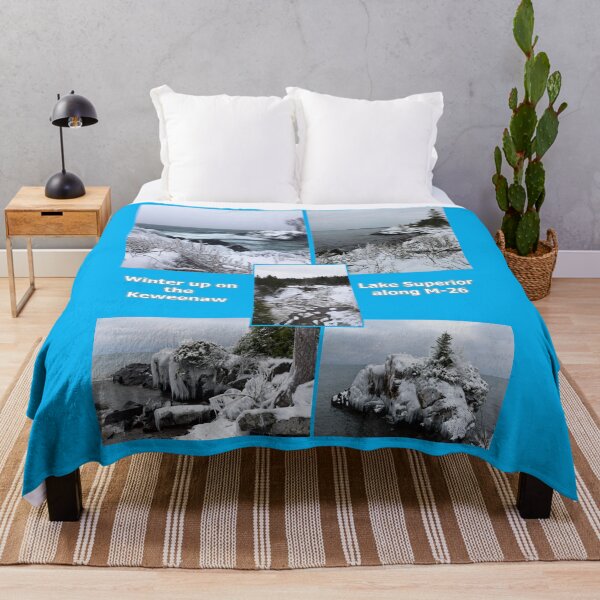 Item preview, Winter on the Keweenaw, Lake Superior M-26 designed and sold by EzrasTrinkets.