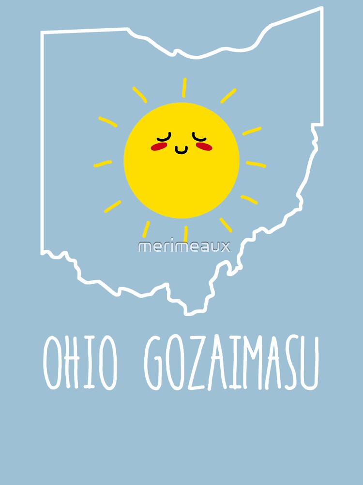 Artwork view, Ohio Gozaimasu designed and sold by merimeaux