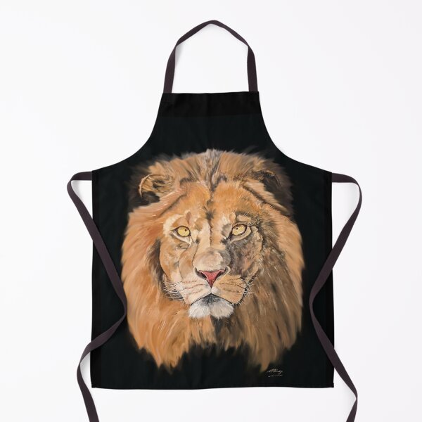 Item preview, Lion with a mane designed and sold by melkfineart.