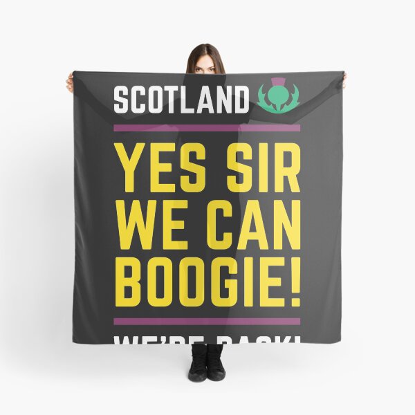 Item preview, Scotland Team qualify for Euros 2020 2021 - Yes Sir, We can boogie! Classic T-Shirt.png designed and sold by Carletziz.