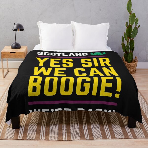 Item preview, Scotland Team qualify for Euros 2020  2021 - Yes Sir, We can boogie! Classic T-Shirt.png designed and sold by Carletziz.
