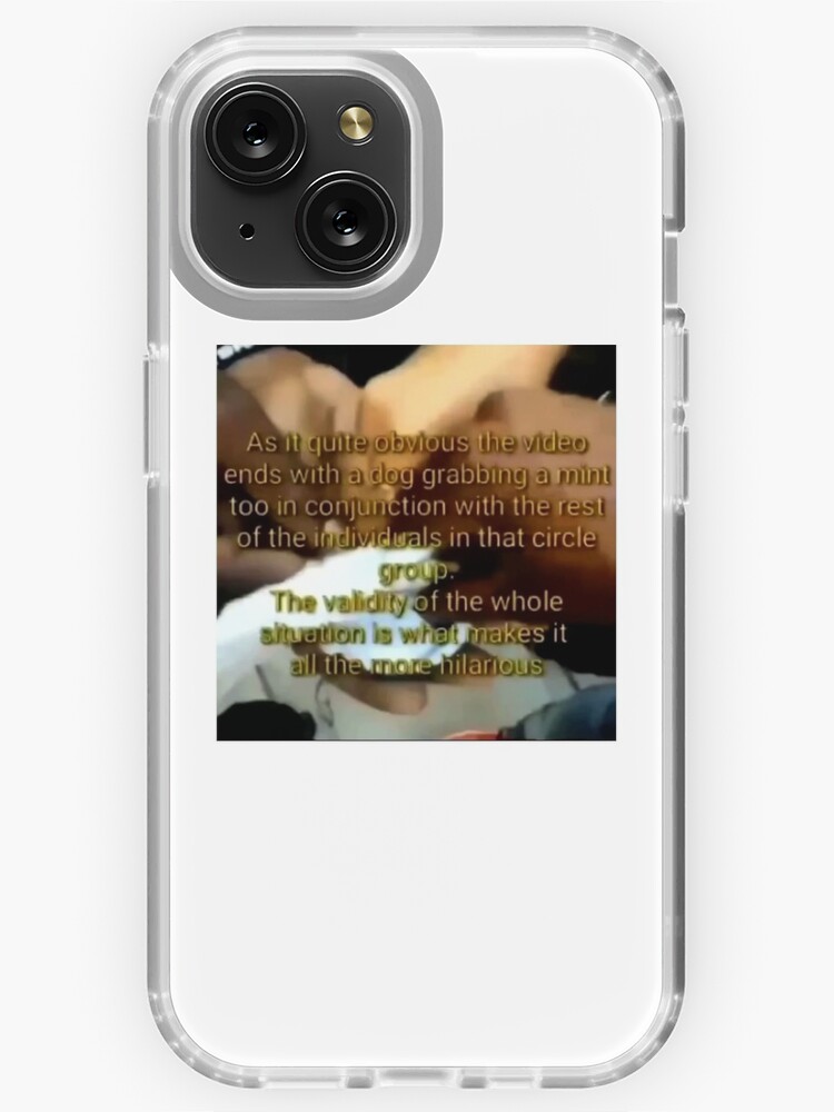 What The Dog Doing King Bach Vine Meme Oversimplified Explained iPhone Case