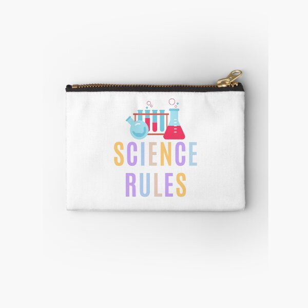 Item preview, Science Rules (white background) designed and sold by Sci-Ninja-Blog.