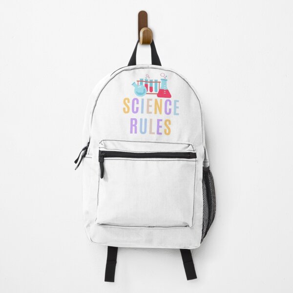 Item preview, Science Rules (white background) designed and sold by Sci-Ninja-Blog.