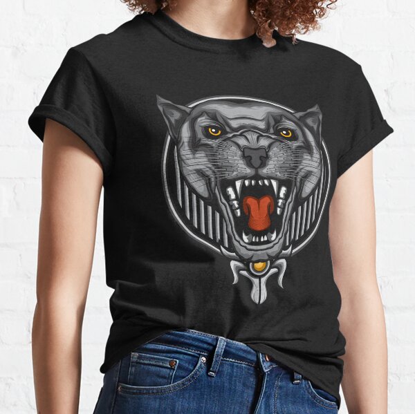 Artistic Angry Panther - unique design Classic T-Shirt