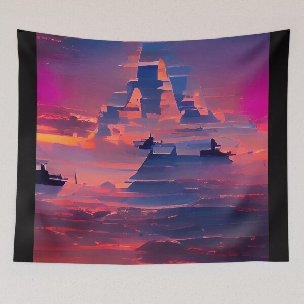Item preview, Future Sunset designed and sold by Quantum Sheep.