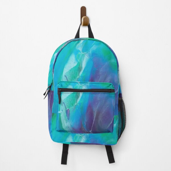 Item preview, Green Blue Purple Whispy Abstract designed and sold by HighOrb.