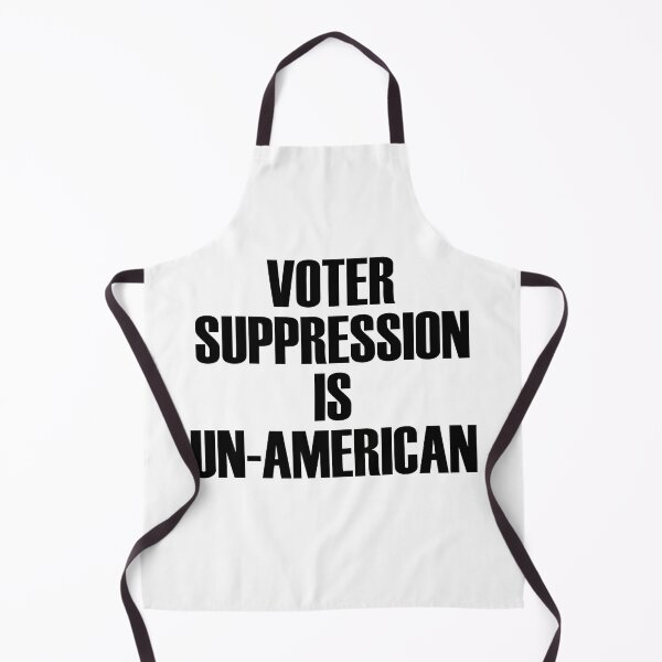 Item preview, Voter Suppression Is Un-American - Simple Black designed and sold by Chubuter.